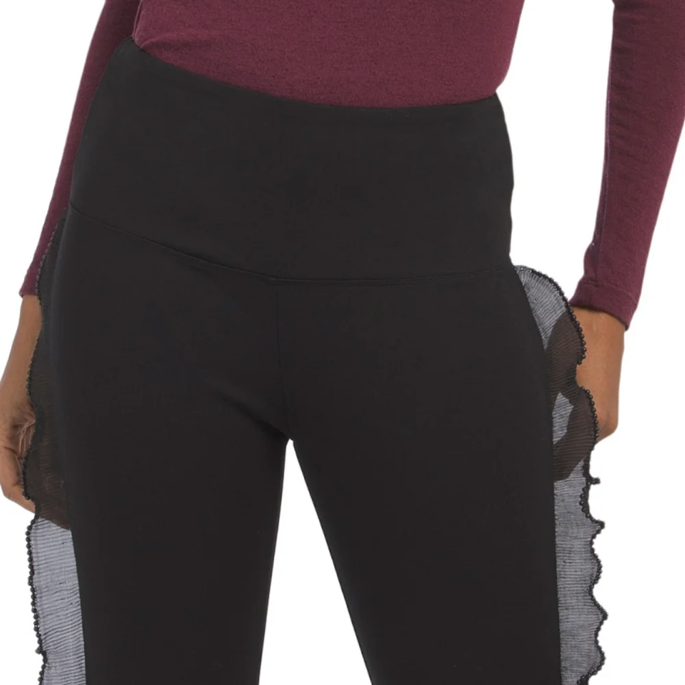 Athena Ruffled Pants - Picture 2 of 5